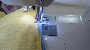 Stitching back of binding1