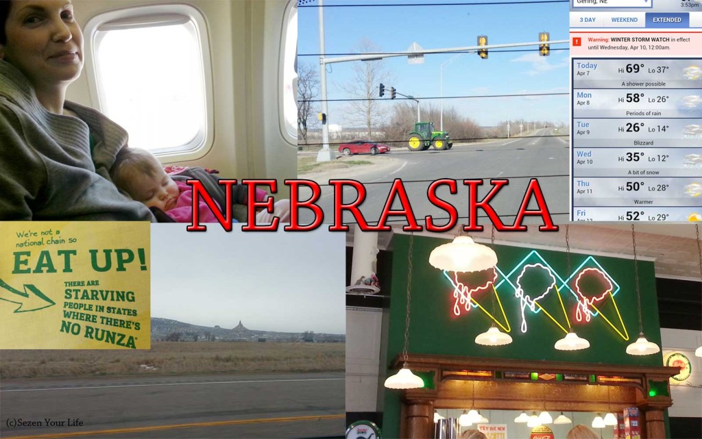 Nebraska Trip Collage