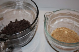 Chocolate Chips and Crushed Wafers