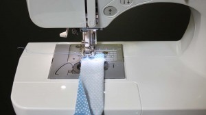 Stitching side to enclose
