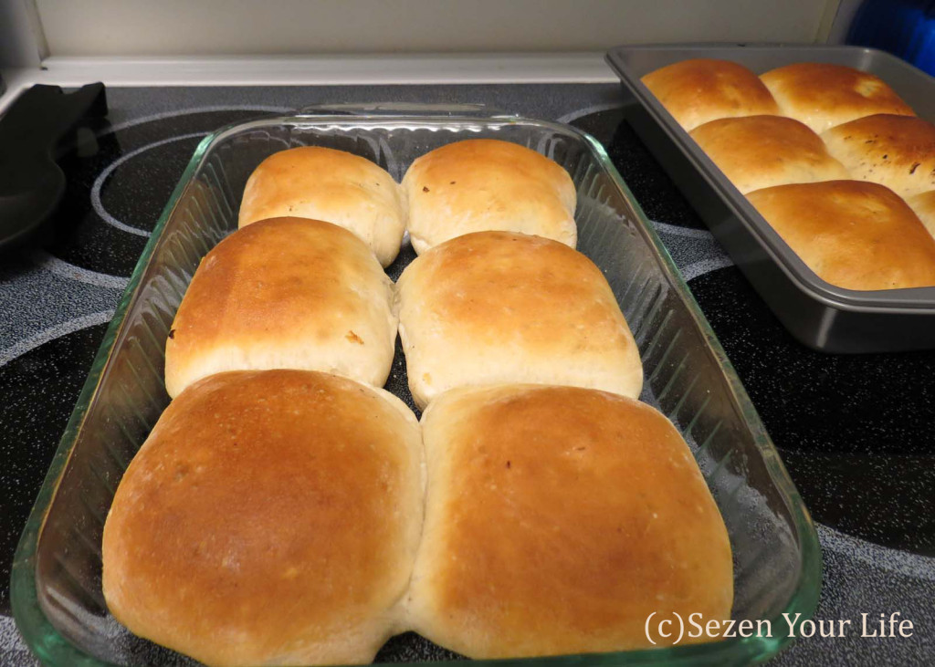 Baked Cabbage Burgers with butter