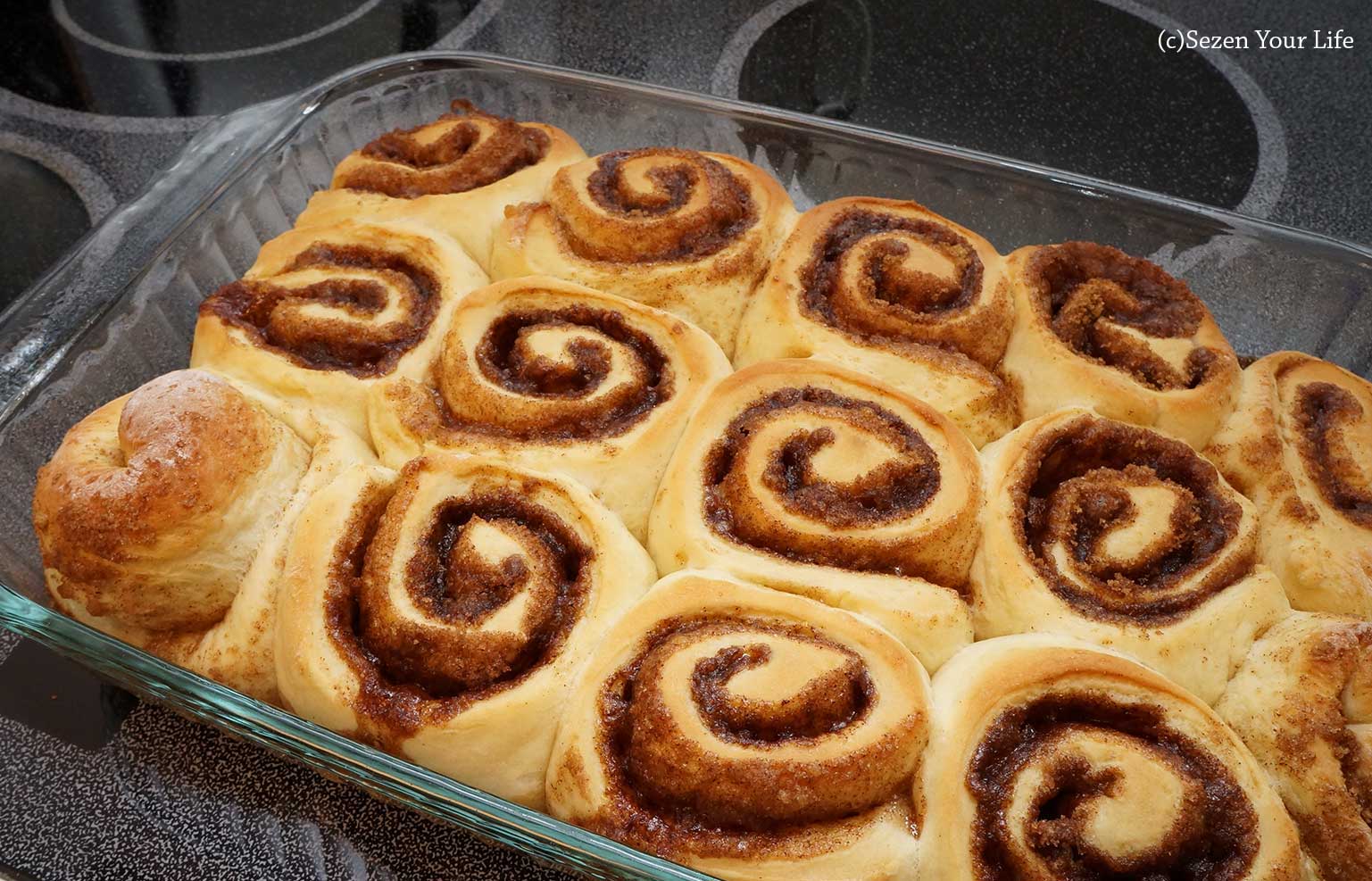 Baked Cinnamon Rolls by Sarah Franzen