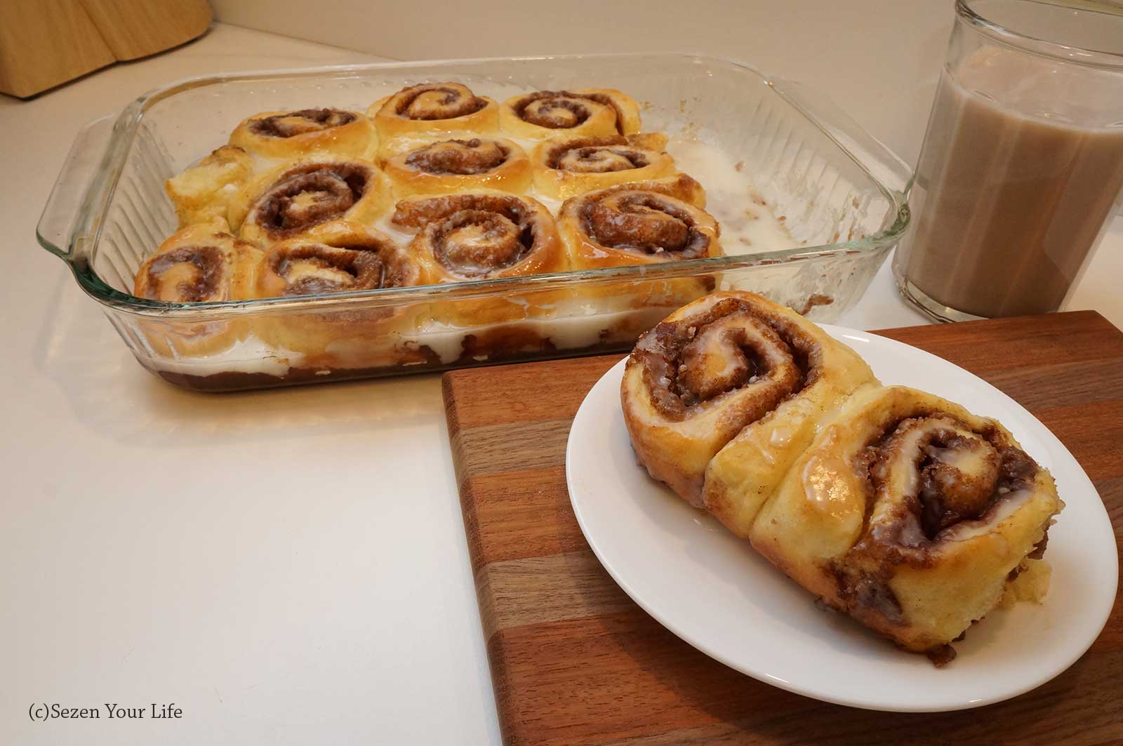 Grandma's Cinnamon Rolls Served by Sarah Franzen