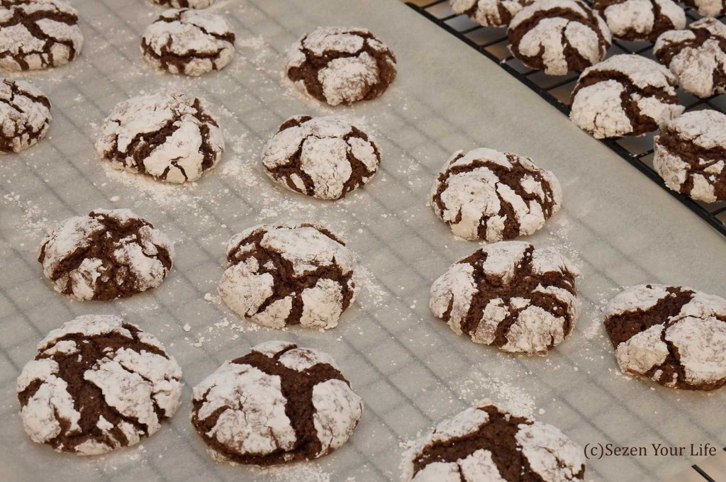 Baked Crinkle Cookies by Sarah Franzen