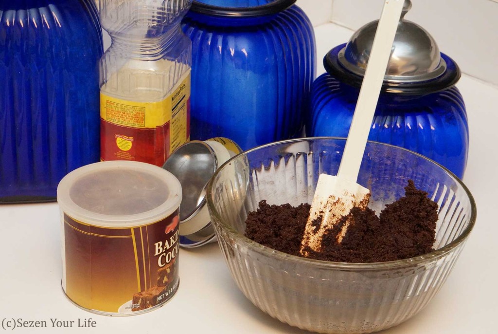 Mixing Ingredients Crinkle Cookies by Sarah Franzen