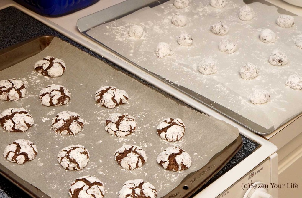 One Pan Baked Crinkle Cookies by Sarah Franzen