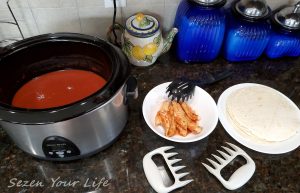 Remove Chicken from Slow Cooker
