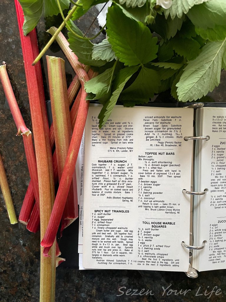 Rhubarb Crunch Recipe